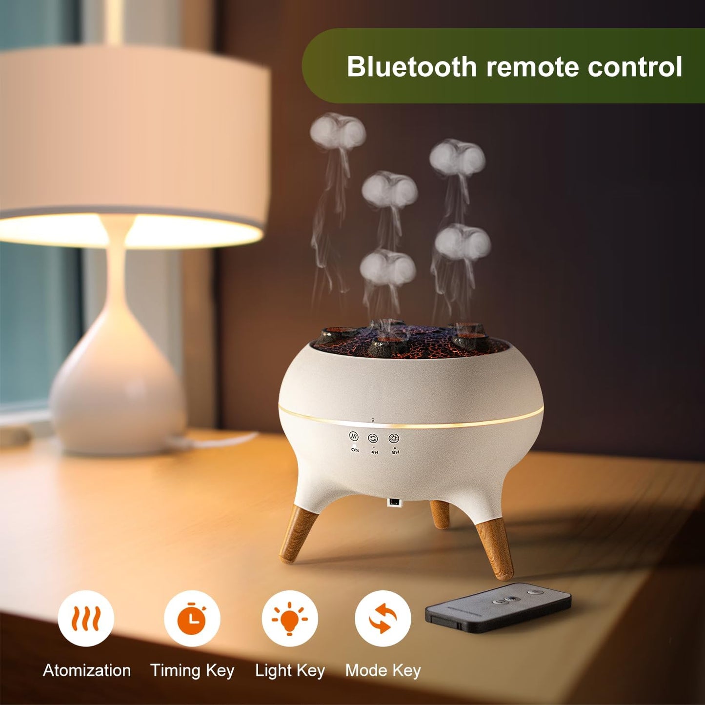 Ultrasonic Air Humidifier & Aroma Diffuser