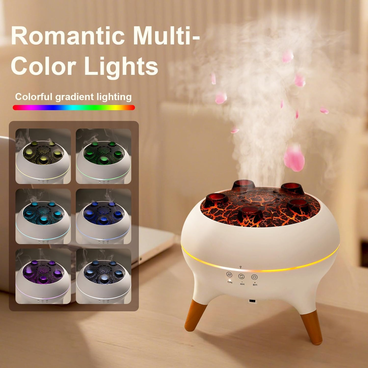 Ultrasonic Air Humidifier & Aroma Diffuser
